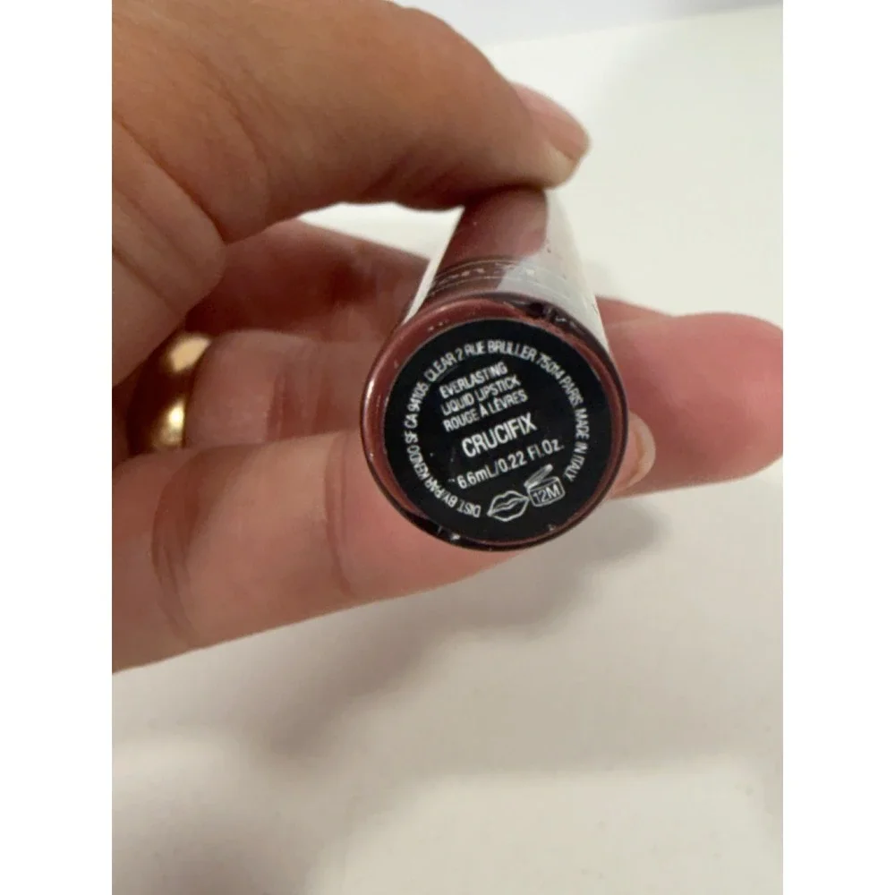 Kat Von D Everlasting Liquid Lipstick Crucifix Deep Chocolate Brown Matte 6.6ml